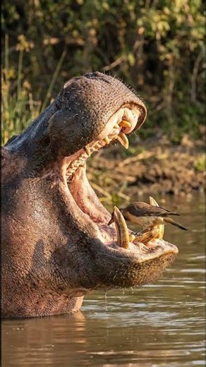 El Pájaro Dentista: Misión de Rescate en la Boca Salvaje #documentary #animal #viral #animals