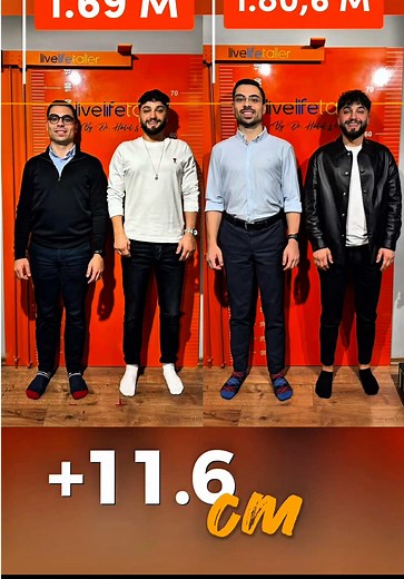 Limb Lengthening Transformation: 1.69 m to 1.80 m Height Increase