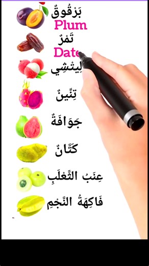 4.5K views · 83 reactions | Some food names for beginners #ArabicLanguage #arabiclanguagelearning | Easy Arabic & English | Facebook