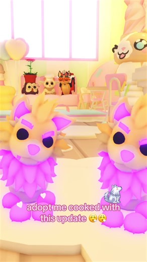 Adorable Dire Wolves in Adopt Me!