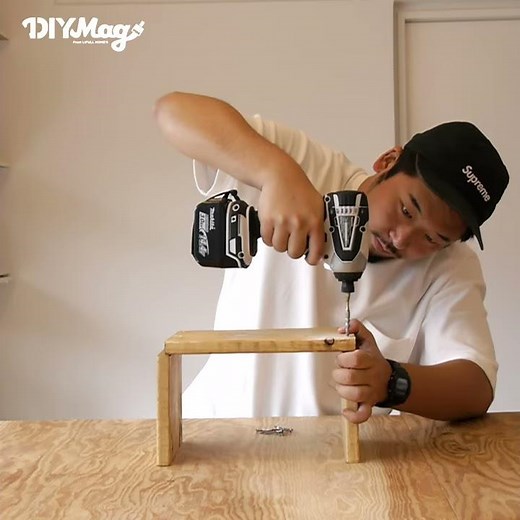 [DIY]コーヒードリッパースタンドを手作り・サビ加工に簡単ステンシルも- Coffee Brewer Stand DIY& add rust effect