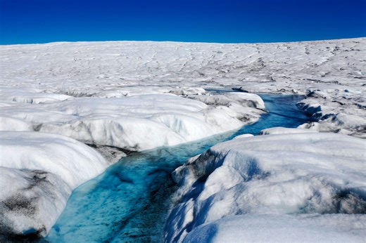 World's largest 'dam' forms on melting Greenland Ice Sheet - The Weather Network