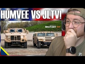 Royal Marine Reacts To Humvee VS New Oshkosh JLTV ( Joint Light Tactical Vehicle )