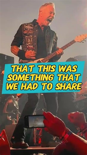 Lars Ulrich Metallica opens up: I knew that this was something that we had to share