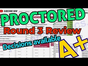 Proctored Compxm Round 3 Result Analysis