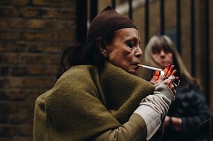 This is Michèle Lamy, the woman with the inked hands