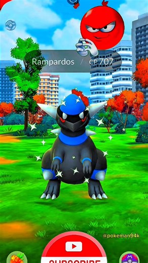 Finally I Got ✨Rampardos in Pokemon Go#pokemongo