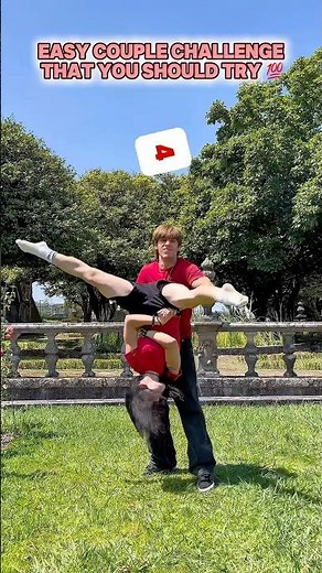 Easy Acro Challenge for Friends 🤸‍♀️👫 Can You Do It?