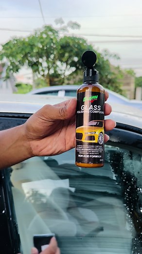 Glean Glass Polishing Compound: Non-Acid Formula Demo