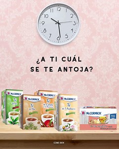 1.1K views · 56 reactions | ¡No importa la hora! Disfruta cada momento con una rica tacita de Té McCormick. Da clic para conocer nuestra variedad de sabores: https://bit.ly/33dG7vS | McCormick México | Facebook
