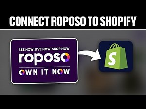 How To Connect Roposo To Shopify 2025! (Full Tutorial)