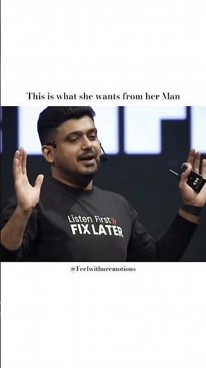 This is what she wants from her Man