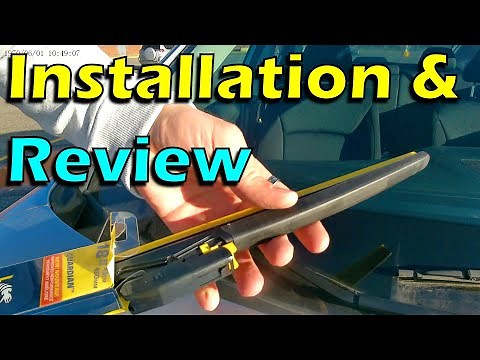 Michelin Guardian Wiper Blades Installation and Review