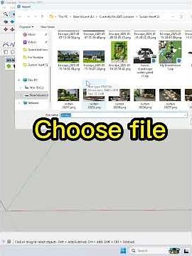 Two ways that can import file in Sketchup #sketchup #autocadblocks #pluginsketchup #tutorial