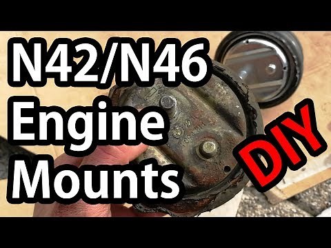 BMW E46 N42/N46 Engine Mounts - Replacement DIY Guide