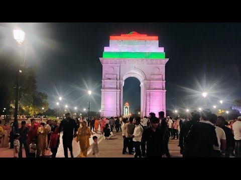live from India gate delhi