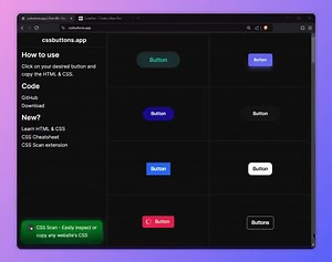Check out this incredible CSS resource packed with a massive collection of stunning Buttons, complete with source code, all crafted purely with CSS to level up your web projects! Link :https://cssbuttons.app . #softwaredeveloper #programming #programmer #developer #computerscience #softwareengineer #codinglife #webdeveloper #webdevelopment #webdev #selftaught #coding #developerlife #backenddeveloper #backend #html #htmlcss #javascript #100daysofcode #webdevelopment #programming #frontenddevelope