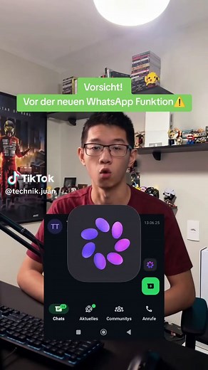 Vorsicht vor dieser Neuen WhatsApp Funktion #Whatsapp #handy #smartphone #Tipps #CapCut