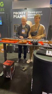 112K views · 5K reactions | Jamming on mypocketpiano with talented friend, and fellow YousicPlay instructor, Jesús Molina Music! #JordanRudess #JesusMolina #PocketPiano #NAMMShow #YousicPlay #Piano #PianoDuet #Collaboration #NAMM | Jordan Rudess | Facebook