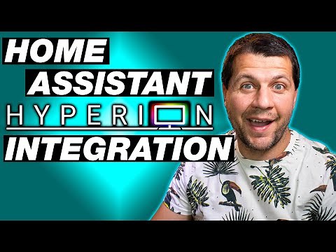 Automate Hyperion TV ambient light with Home Assistant