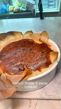 Basque Burnt Cheesecake – The Ugly Genius
