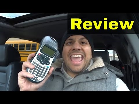 Dymo Letratag 100H Label Maker Review