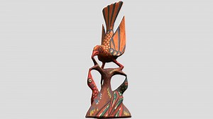 Bird bookend/figurine - Download Free 3D model by chameleonwren (@feyfox)