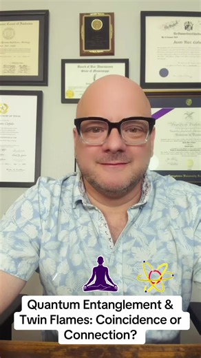 Quantum Entanglement & Twin Flames: Coincidence or Connection? Stop scrolling—because this is where science and spirituality start speaking the same language. 👀✨ Quantum entanglement is a real physics phenomenon where two particles become linked in such a way that their states are correlated—even if they’re separated by huge distances. In experiments, once they’re entangled, measuring one is connected to what you’ll observe in the other. It’s not “telepathy,” and it doesn’t let you send secret