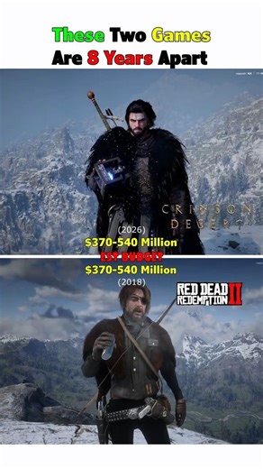 RDR2 vs Crimson Desert is Wild