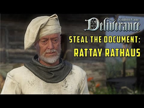 Steal the document from Rattay Rathaus (Kingdom Come Deliverance)