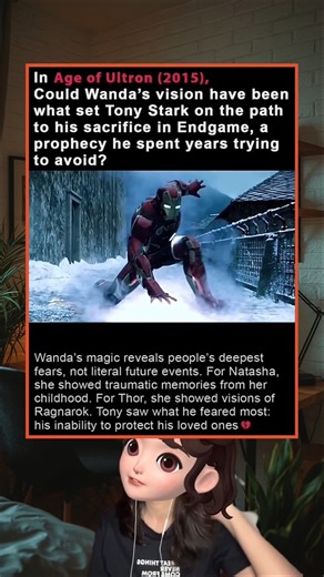 Wanda Shows Tony His Worst Fear 😱✨