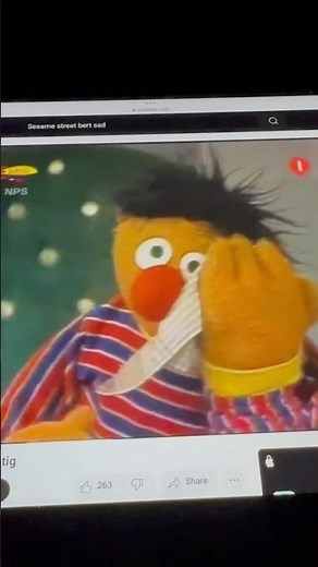 Sesame Street Ernie Crying