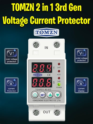 Tomzn Voltage Protector: Effective Voltage Protection Demonstration