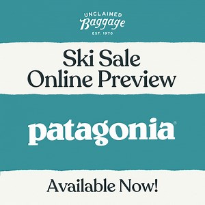 Every year since 1981, thousands of guests have joined us for our biggest in-store event of the year. The main feature? A massive rollout of our best-of-the-best winter and ski apparel, equipment, accessories, and more! To give you a preview of the kinds of deals you can expect at our in-store event, we're releasing a small sample of our Ski Sale inventory online for a limited time: https://www.unclaimedbaggage.com/collections/ski-sale-preview | Unclaimed Baggage