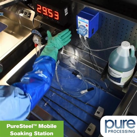 Robotic instruments and complex endoscopes have changed how departments approach soaking and cleaning. Extended soak times can easily create bottlenecks if departments don’t have the right setup to manage them. For departments managing higher surgical volumes or specialty instrumentation, dedicated soaking solutions can make all the difference. The PureSteel™ Mobile Soaking Station and the PureSteel™ XI Reprocessing Sink are designed to handle extended soaking efficiently, helping teams stay pro