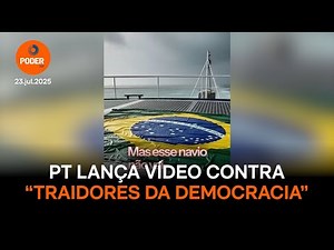 PT lança vídeo contra "traidores da democracia"