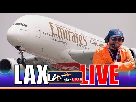 🔴LIVE AIRPORT | LOS ANGELES (LAX) | LIVE PLANE SPOTTING