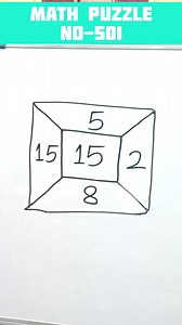 9K views · 58 reactions | MATH PUZZLE 里 501 #mathpuzzle #math #maths...