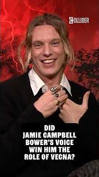 Did Jamie Campbell Bower’s Voice Win Him the Role of Vecna? #strangerthings #vecna ￼