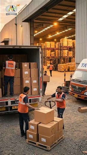 Logistics Never Stops Moving 🚚 | Morning to Evening Delivery Journey | Airmount Logistics#logistics