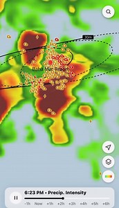 Heavy thunderstorms are hitting New Providence, and are expected to continue until 8pm. | Tribune News Network