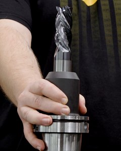 97K views · 1.6K reactions | GIANT End Mill Takes TITANIC Cuts on 100 HP IBARMIA | Titans of CNC Machining | Facebook