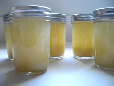 CANNED LEMON JUICE AND LEMON VINEGAR!