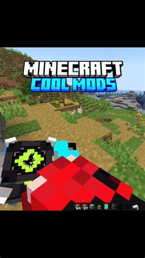 minecraft cool mods 💀 #shorts