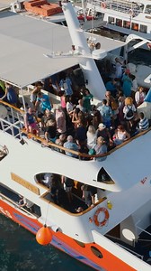 Visiting Lefkada in summer 2026? 🌊 Cruise the Ionian, swim at Atokos, party on board 🎶🍹 This is Eptanisos Cruises. #lefkadagreece #dailycruise #lefkada #greeksummer | Lefkada Eptanisos Cruises