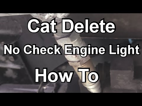HOW TO KEEP YOUR CHECK ENGINE LIGHT OFF WHEN REMOVING CATALYTIC CONVERTER