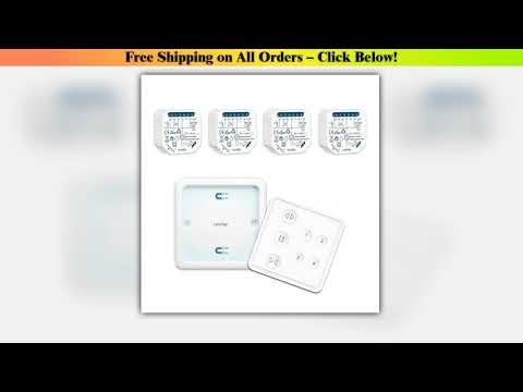 Tuya Smart Curtain Blinds Roller Shutter Motor's WiFi Relay Module Remote Control EU Wireless