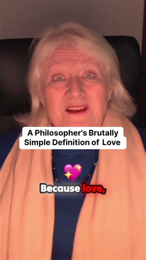 A Philosopher's Brutally Simple Definition of Love