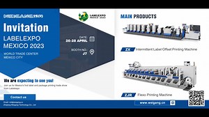 ARE YOU READY?⏰⏰⏰ LABELEXPO MEXICO 2023 - Mexico's first label and package printing trade show is coming! Welcome to Weigang booth and experience the advanced products and excellent service! 📅Date: 2023.04.26-04.28 🏛Booth No: J7 CLICK AND GET MORE INFO ABOUT US: www.weigang.cn #labelmachinery | #label_printing | #machine | #LabelexpoMexico2023 | Weigang Technology Co., Ltd