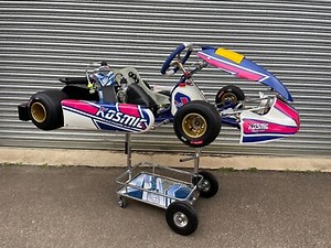 TONY KART KOSMIC 2024 RACER 401RR CHASSIS WITH A NEW ROTAX EVO ENGINE  | eBay UK